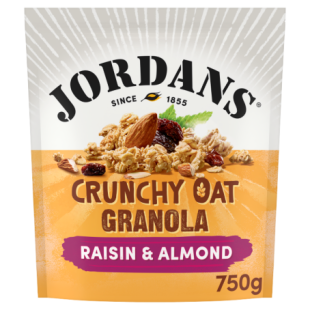 Jordans Crunchy Oats Raisin & Almond 750g