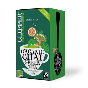 Clipper Organic Chai Green Tea 20 tea bags