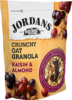 Jordans Crunchy Oats Raisin & Almond 750g