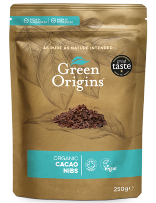 Green Origins Organic Cocoa Nibs 250g