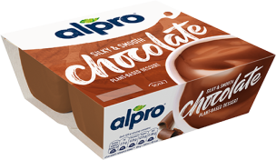 Alpro 4 Tub Dessert Chocolate 4x125g
