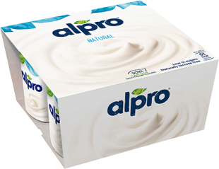 Alpro Natural Yoghurt 4x125g