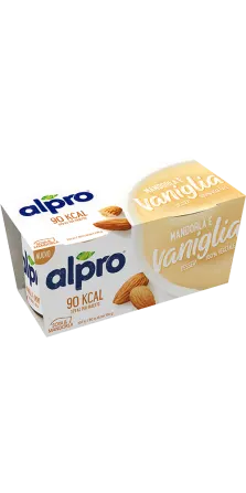 Alpro Dessert Almond Vanilla 2x110g