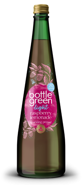Bottlegreen Raspberry Lemonade Light Sparkling Pressé 750ml