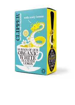 Clipper Organic White Tea with Lemon 26 Teabags