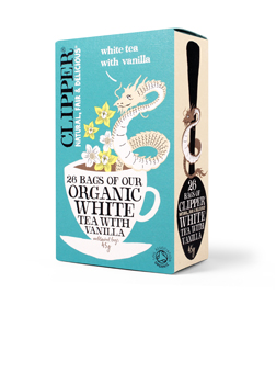 Clipper Organic White Tea with Vanilla 26Teabags