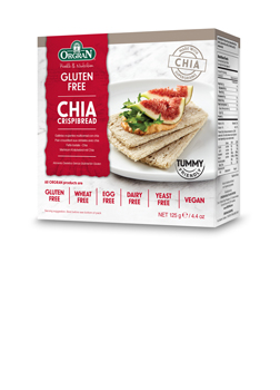 Orgran Multigrain Chia Crispibread 125g