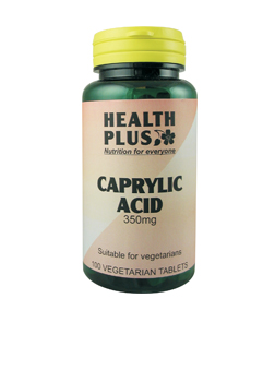 Health Plus Caprylic Acid 350mg