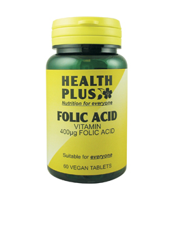 Health Plus Folic Acid 400mg