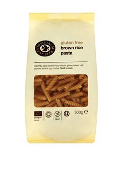 Doves Farm Organic & GF Brown Rice Fusilli