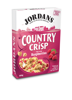Jordans Country Crisp Raspberries 500g