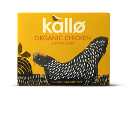 Kallo Stock Cubes Organic Chicken 66g