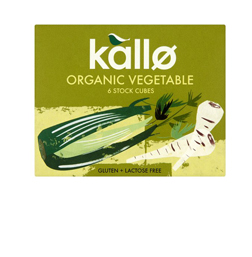 Kallo Stock Cubes Organic Vegetable 66g