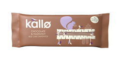 Kallo Hazelnut & Chocolate Rice Cake Bar 3X20g
