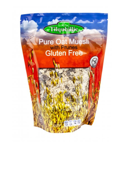 Tilquhillie GF Pure Oat Muesli with Prunes 425g