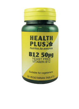 Health Plus Vitamin B12 50mg