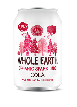 Whole Earth Organic Sparkling Cola Drink 330ml