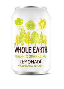 Whole Earth Organic Sparkling Lemonade Drink 330ml