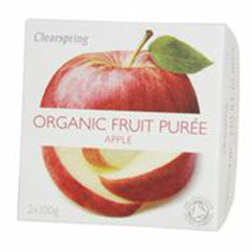 Clearspring Organic Fruit Puree Apple 2x100g